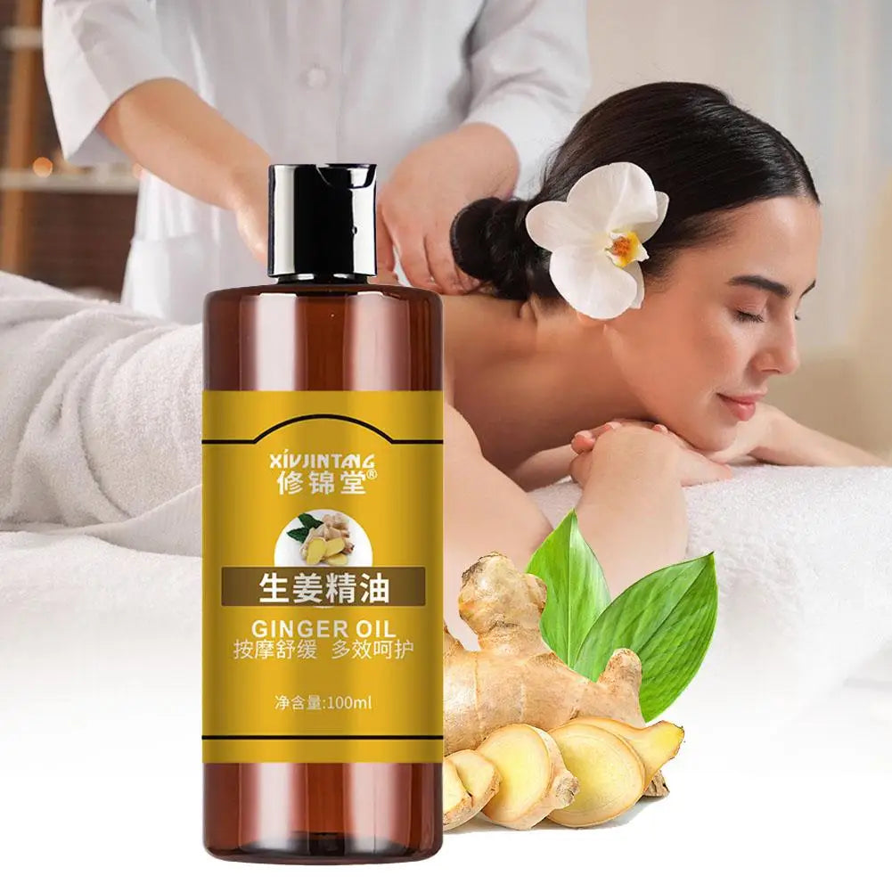 Mugwort Body Massage Oil – Moisturizing, Firming & Relaxing