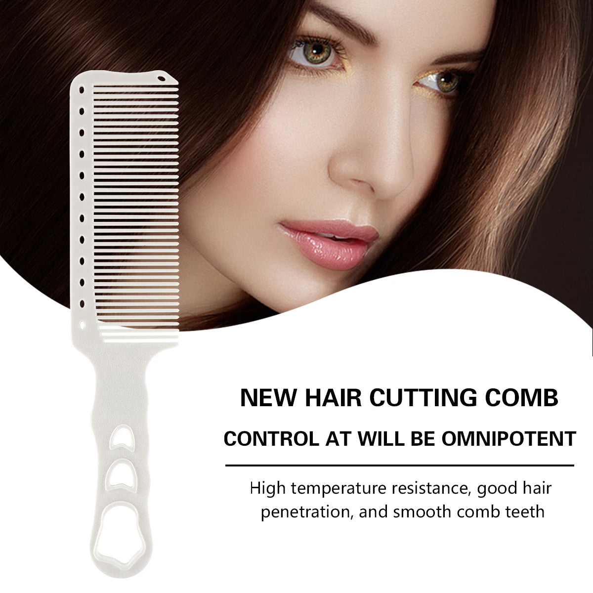 Dedicated Comb Hair Styling Comb Hair Trimming Comb Hairdressing Comb Wide Anti Static Hair Comb Haircut Hair Cutting Combs Peaceful Pleasures Health and Wellness