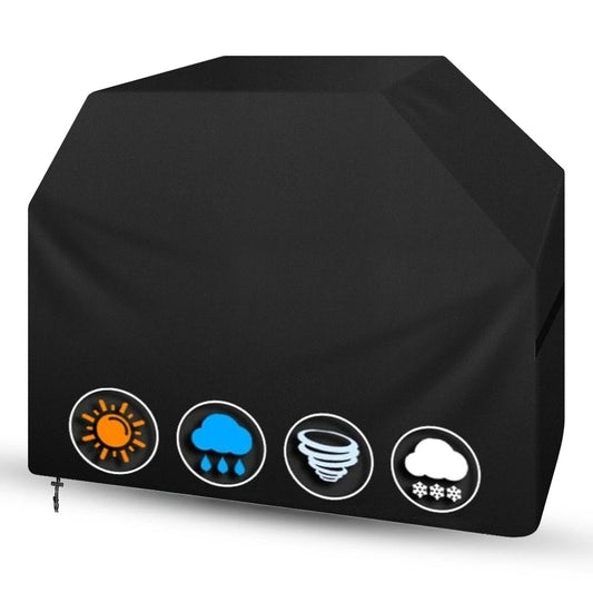 Waterproof BBQ Covers Barbecue Cover Gas Grill Cover for Grill Protection Windproof Dust Rip-proof UV Protection W/ Storage Bag Peaceful Pleasures Health and Wellness