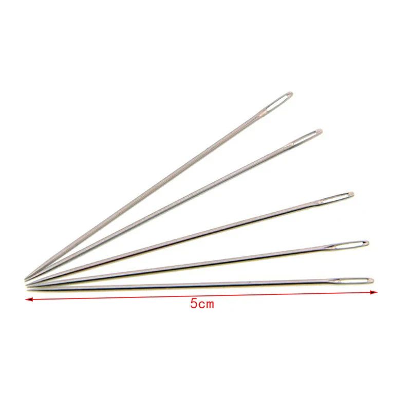 25-Pack Stainless Steel Sewing Needles – Hand Sewing Set