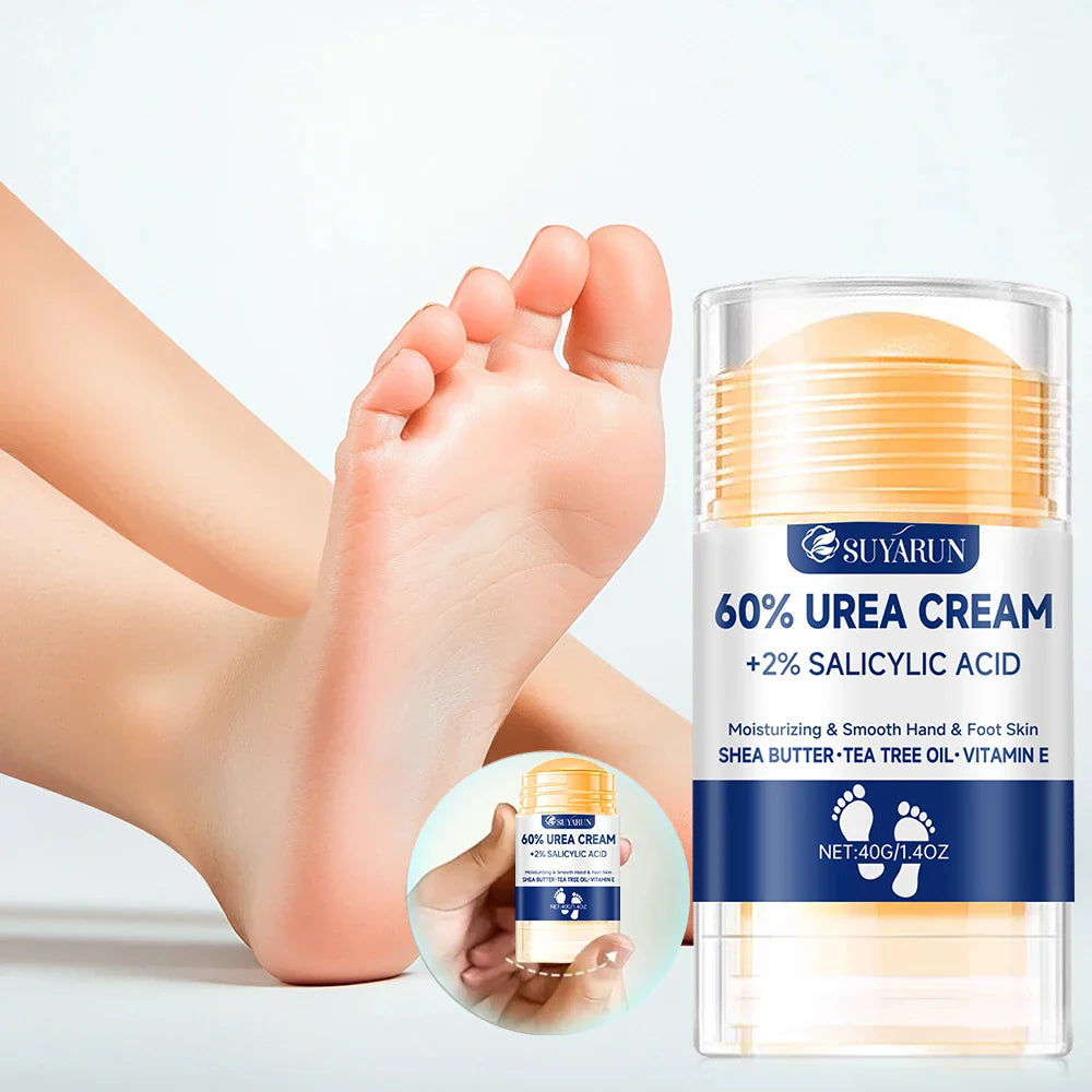 SUYARUN 60% Urea Foot Cream Stick & Face Cream Combo Set