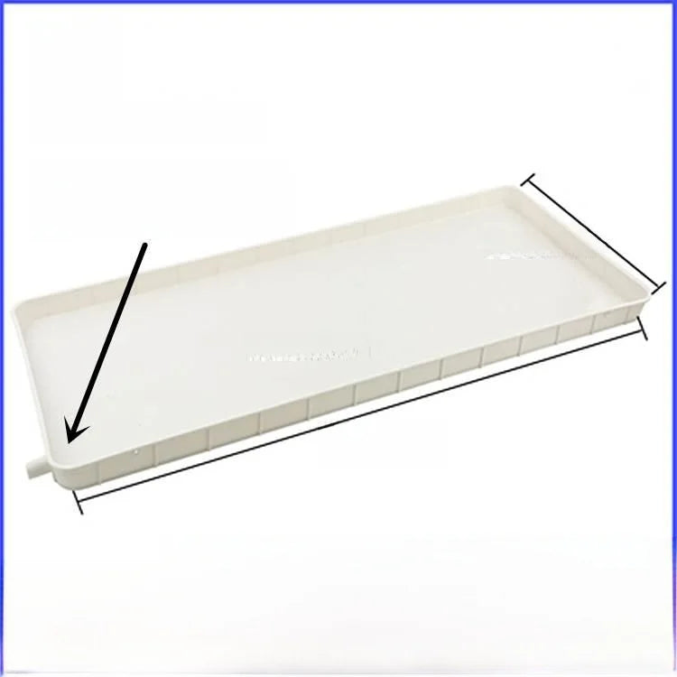 Rectangular Plastic Drainage Tray for Long Narrow Flower Pots