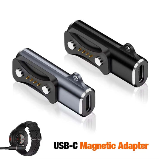 USB-C to Magnetic Charging Cable Adapter Compatible for Polar Pacer/Pacer Pro/Ignite 3/Vantage V3/Vantage M3/Grit X2 Pro Watch Peaceful Pleasures Health and Wellness