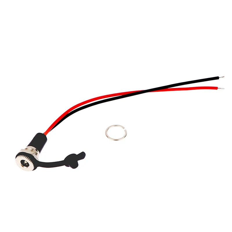 New 1pc 5A IP68 waterproof 5.5 x 2.1MM 5521/5525 DC Power Socket Female Jack Panel Mount Solder Connector Adapter With Nut Snap Peaceful Pleasures Health and Wellness