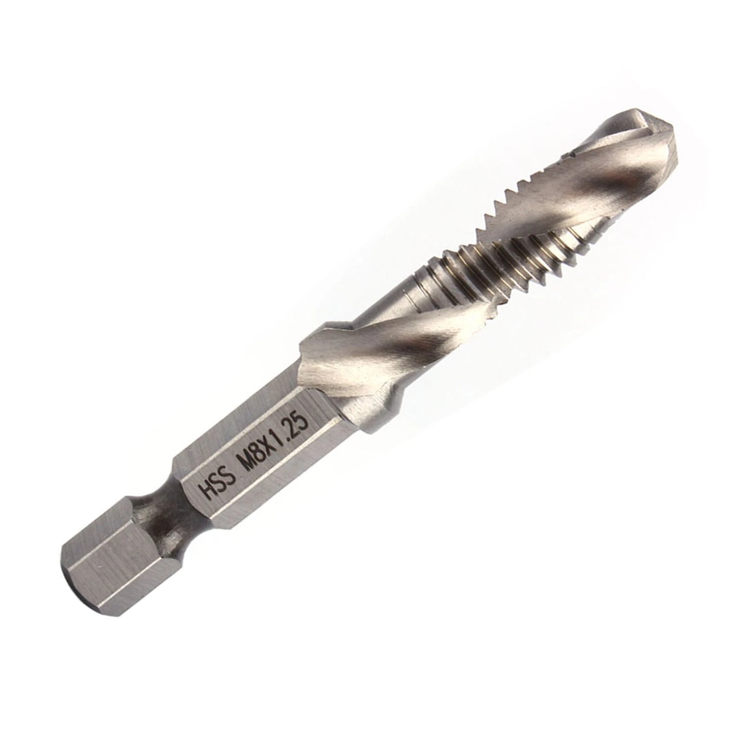Hex Handle Tap Drill Bits M6 HSS 1 4 Shank Taper Power Tool Part Bit