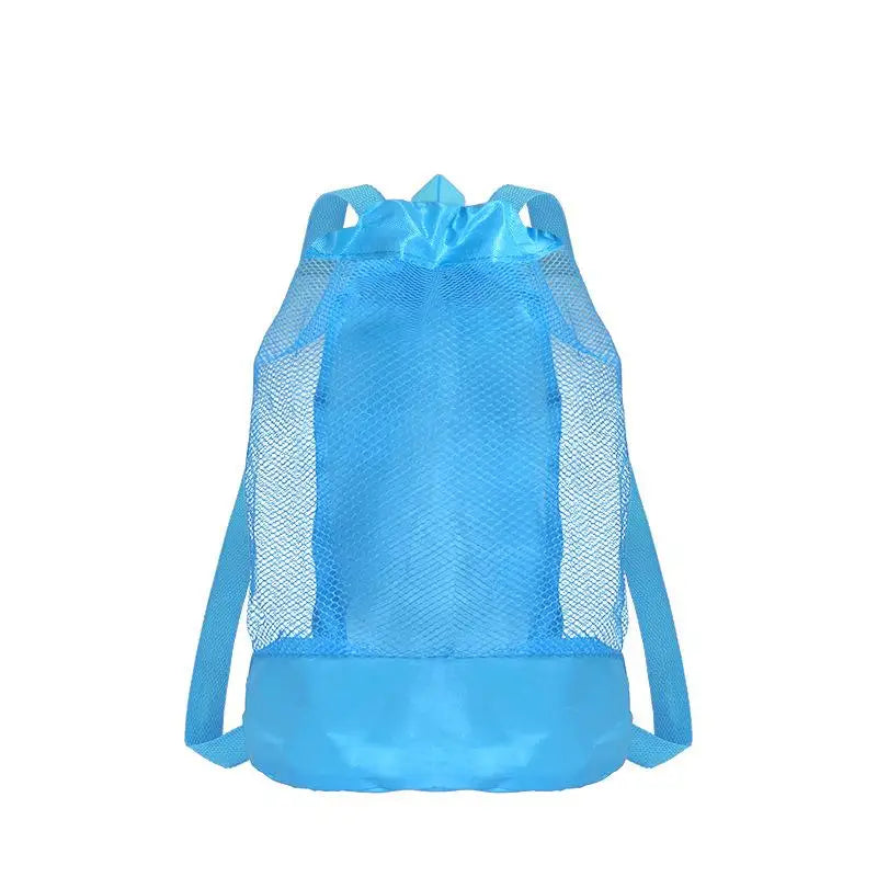 Extra-Large Sand-Resistant Drawstring Beach Bag for Kids