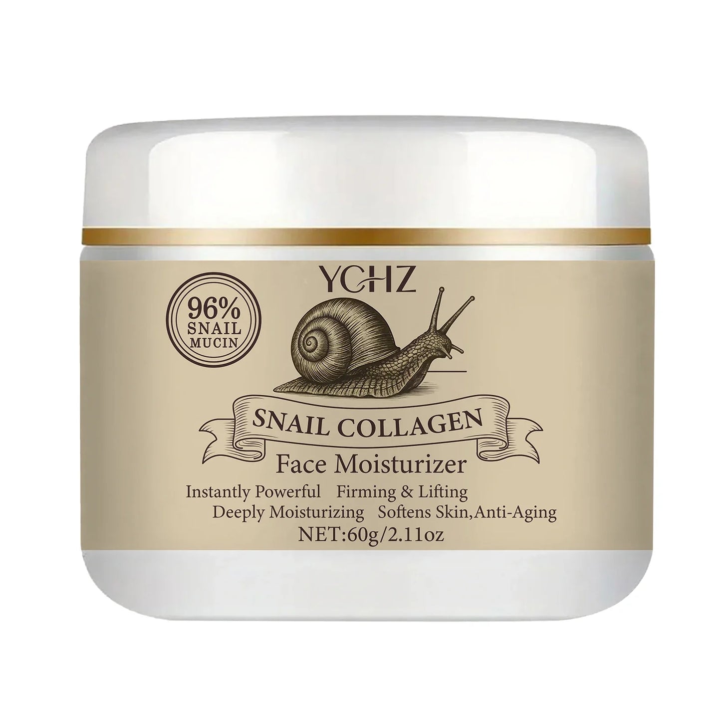 Snail Mucin 96% & Collagen Cream 60g – Korean Moisturizer