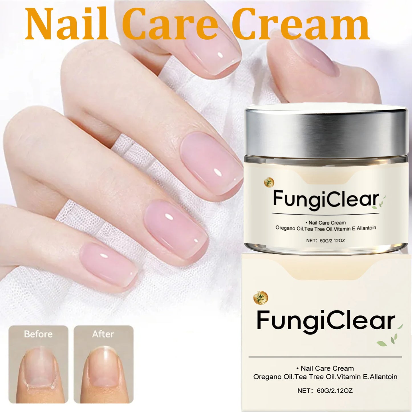 Nail Strengthening Cream – Repairs Brittle Nails & Cuticles