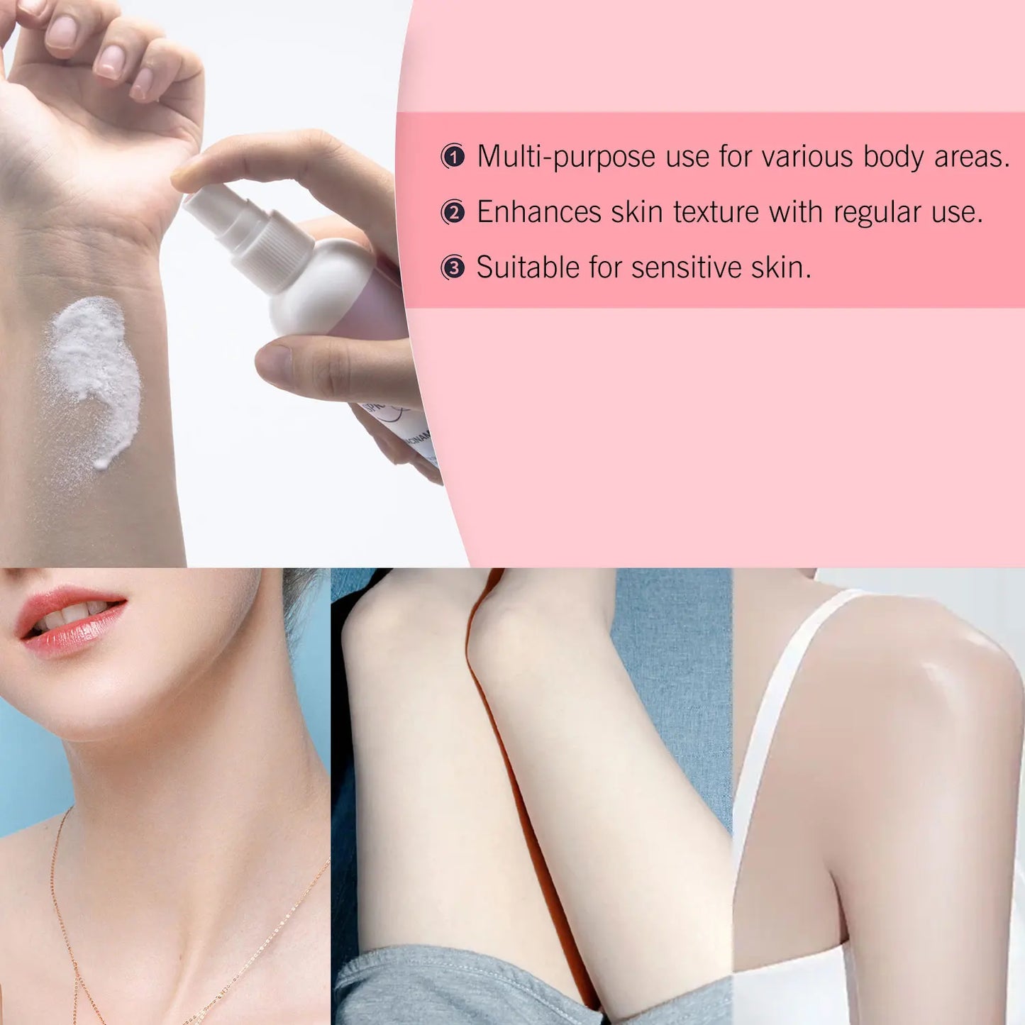 100ml BB Brightening Spray for Women Skin Immediate Brightening Moisturizing BB Cream Face Foundation Skin Care Beauty Cosmetics Peaceful Pleasures Health and Wellness