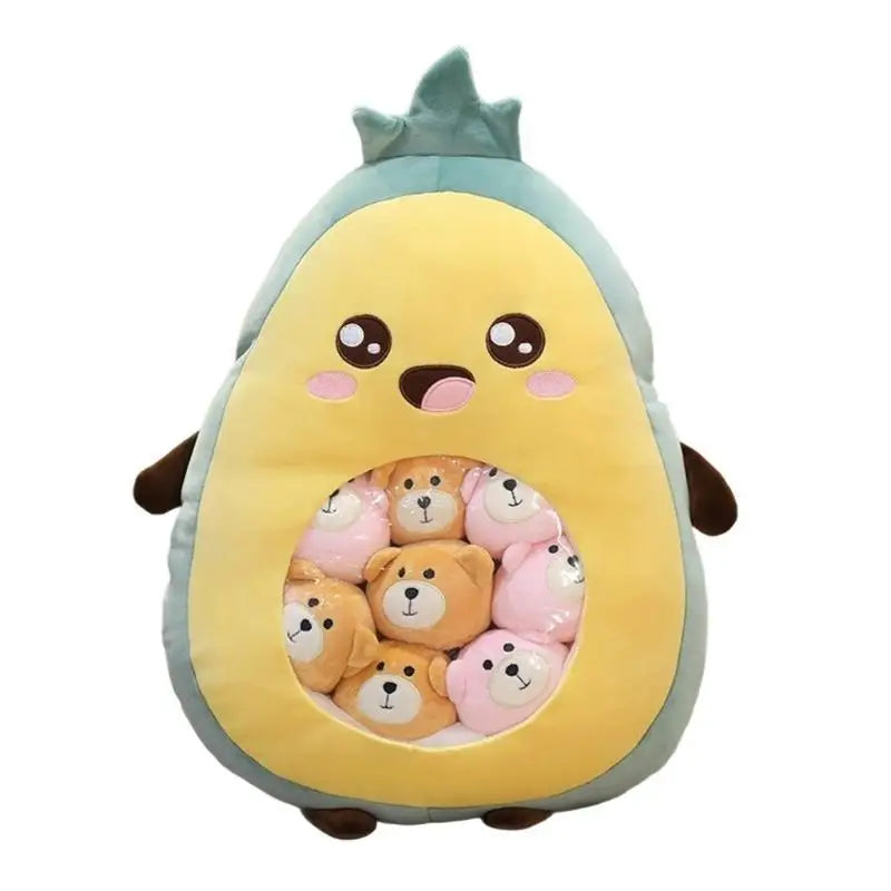 Stuffed Fruit Plush Toy | Strawberry Carrot Kids Gift Set