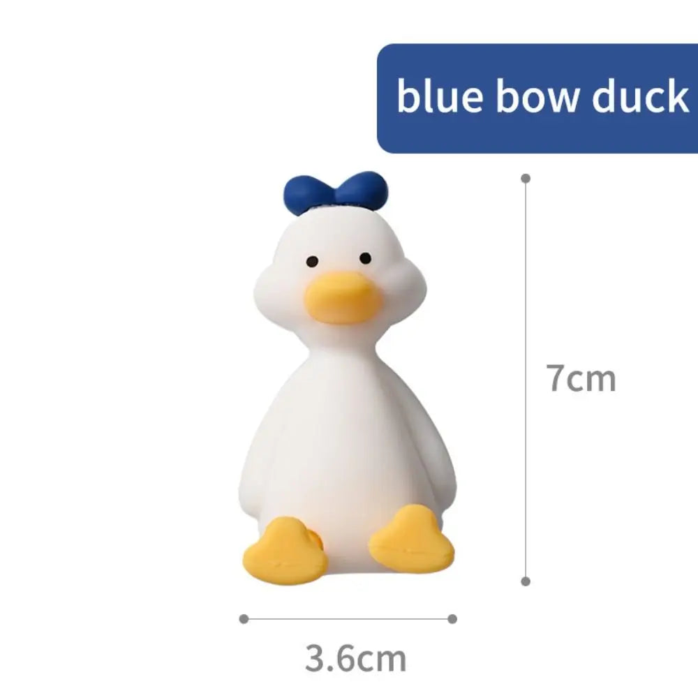 3D Cute Duck Silicone Toothbrush Holder | Suction Cup Rack