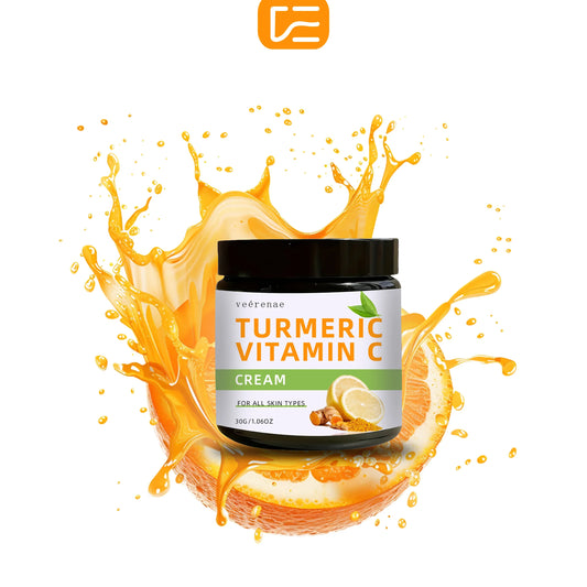 Turmeric & Vitamin C Face Cream – Firms & Brightens All Skin Face Moisturizer Cream Oasis Select