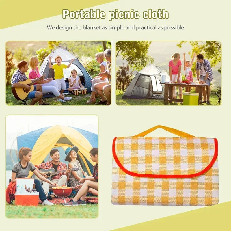 Foldable moisture-proof mat picnic mat outdoor moisture-proof portable moisture-proof waterproof camping mat picnic mat Peaceful Pleasures Health and Wellness
