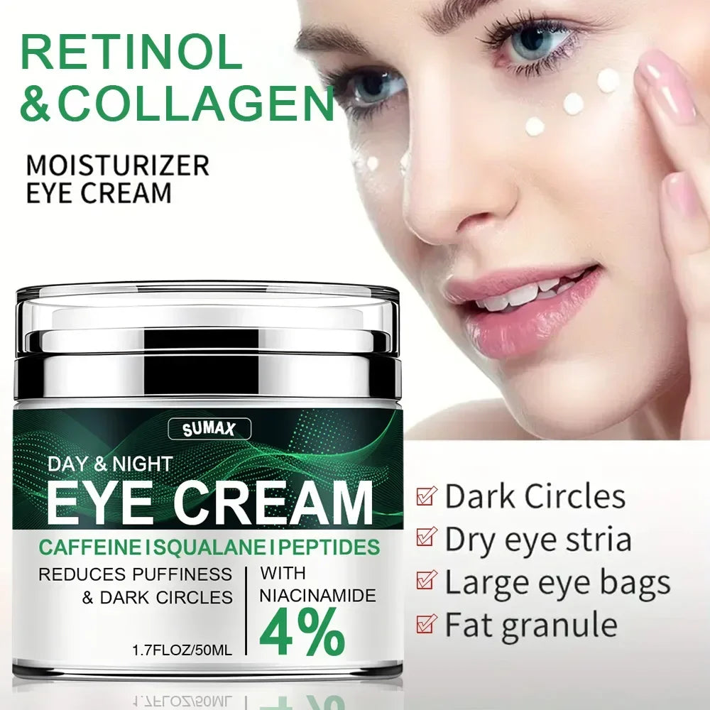 LAIKOU Nicotinamide Eye Cream – Hyaluronic Acid & Retinol 50ml