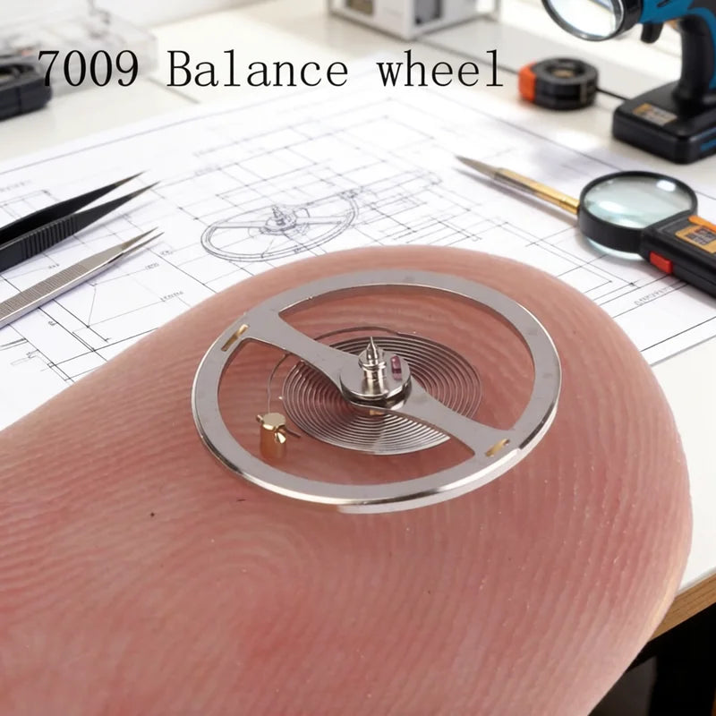 Watch Balance Wheel 7009A with Hairspring – Precision Part