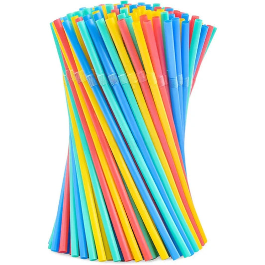 100pcs Wide Boba Straws – Milkshake, Smoothie & Bubble Tea Beverage Straws Oasis Select Default Title