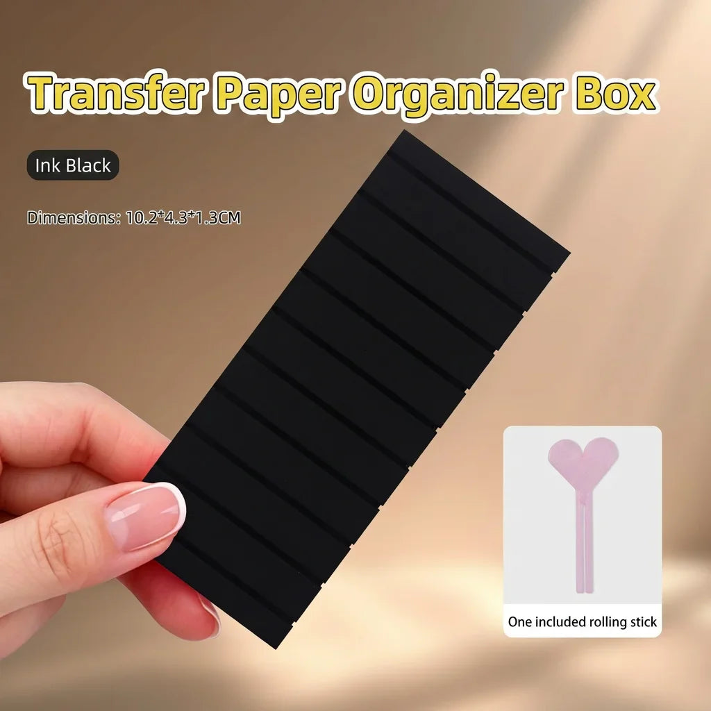10-Slot Nail Transfer Paper Organizer | 3D Printed Storage Box