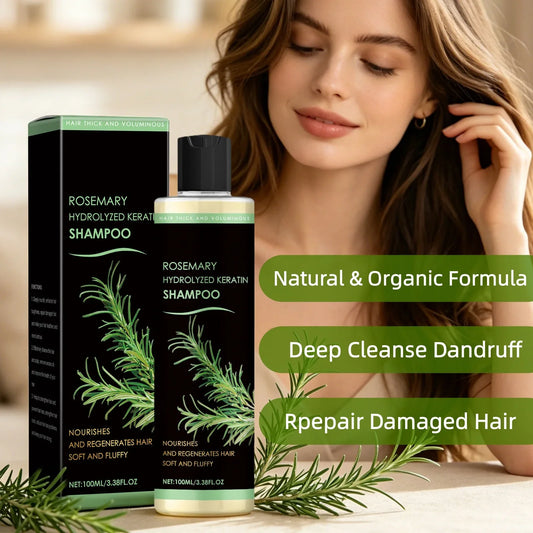 Rosemary & Keratin Shampoo – Cleanse, Nourish & Thicken Hair Rosemary Hair Shampoo Oasis Select