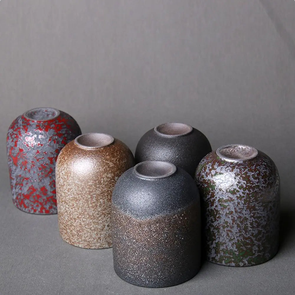 120ml Kiln-Change Porcelain Tea Cup | Handmade Ceramic Mug