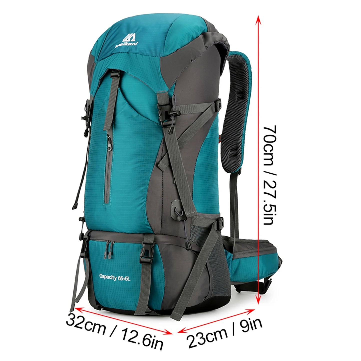 Hiking Backpack Camping Climbing Rucksack Travel Trekking