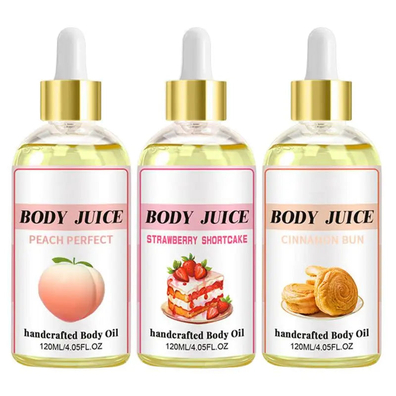 120ml Body Juice Oil – Non-Greasy Scented Moisturizing Body Oil