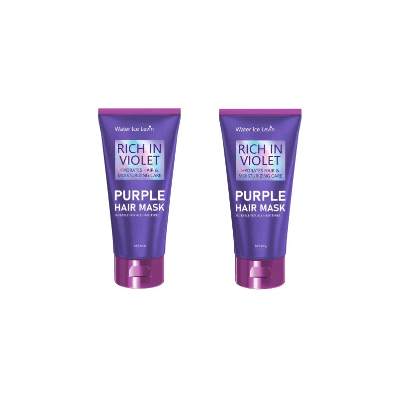 Purple Keratin Hair Mask – Deep Repair for Dry & Frizzy Hair