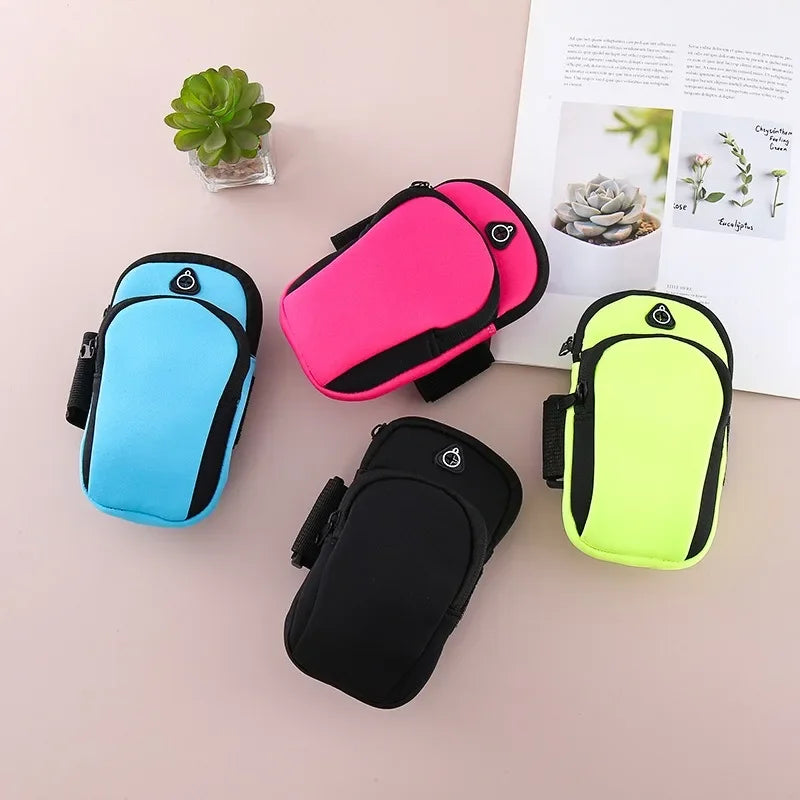 Outdoor Cycling Sports Arm Bag Portable Storage Bag Arm Bag Design Peaceful Pleasures Health and Wellness