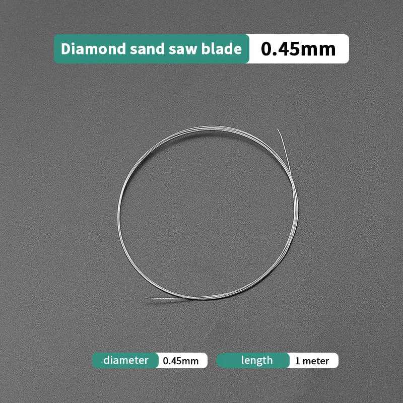 1M Diamond Wire Saw Blade – Jade, Metal & Ceramic Cutting