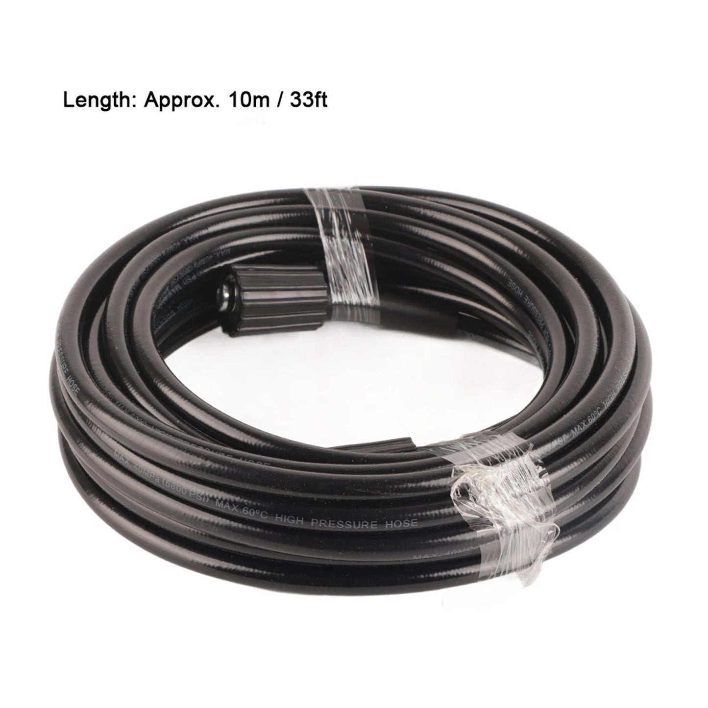 10M Pressure Washer Replacement Extension Hose M22 Cleaning Gun