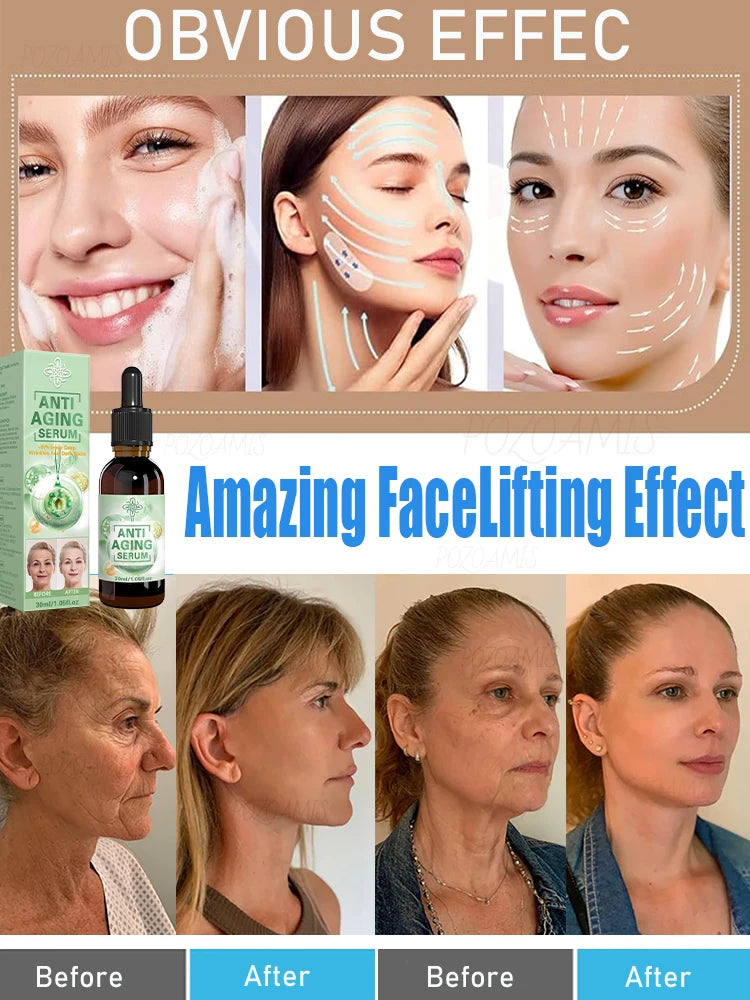 POZOAMIS Anti-Aging Face Serum | Wrinkle & Moisturizing