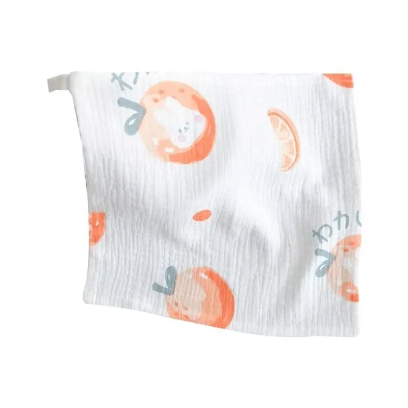 4-Layer Cotton Baby Washcloth – Soft Infant Face & Burp Cloth