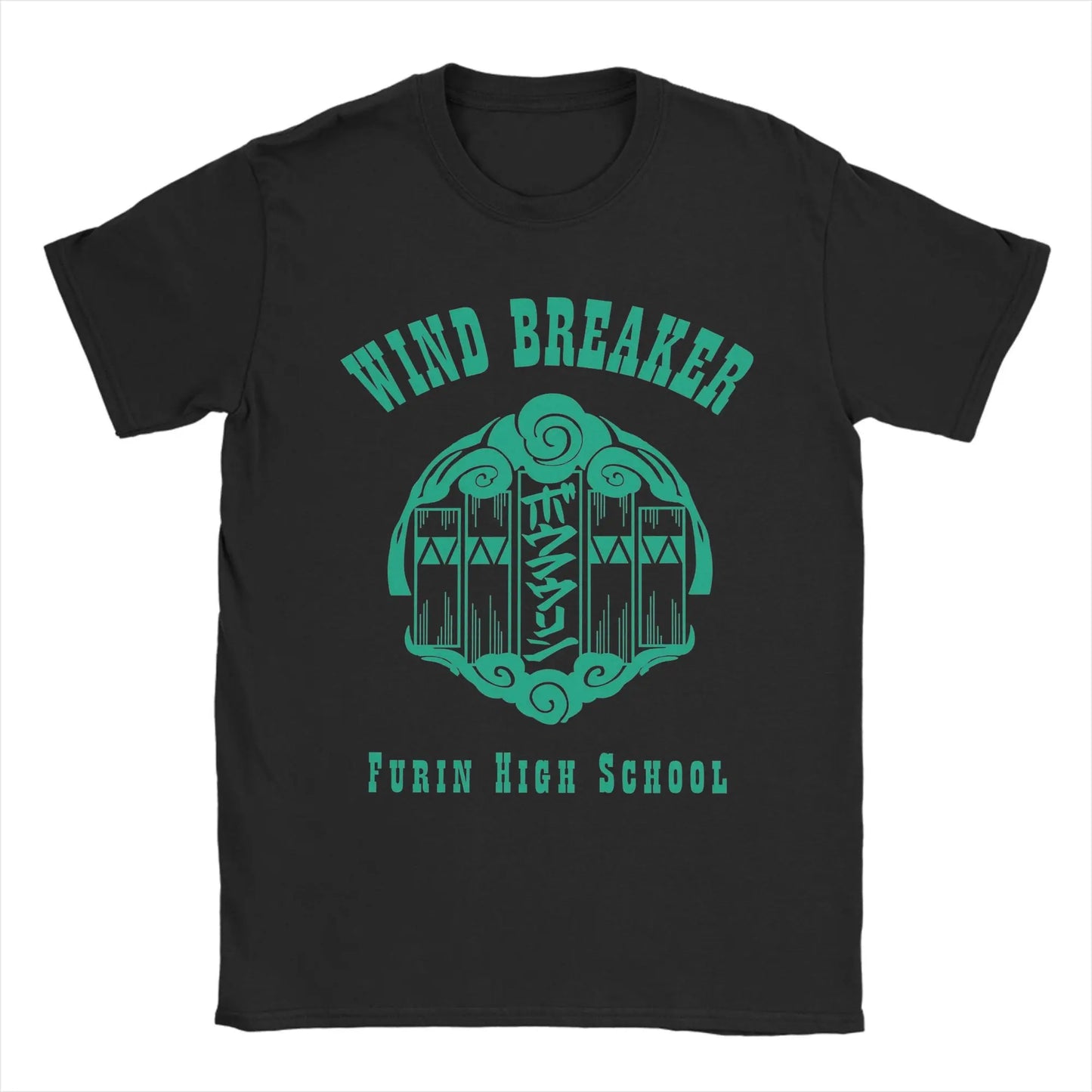Wind Breaker Men's T Shirt Hayato Suo Funny Tees Short Sleeve O Neck T-Shirt 100% Cotton Big Size Clothing Peaceful Pleasures Health and Wellness 14 S