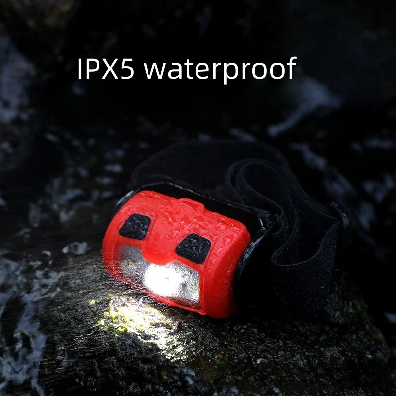 SHINEKNOT LED Headlamp USB Rechargeable Waterproof Camping