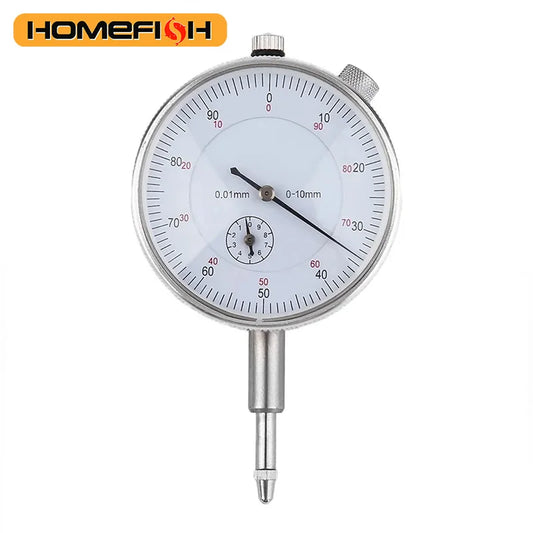 HOMEFISH 2025 Dial Indicator Gauge Tool Precision Meter 0.01 Resolution Accuracy Measurement Instrument Tools Peaceful Pleasures Health and Wellness Default Title