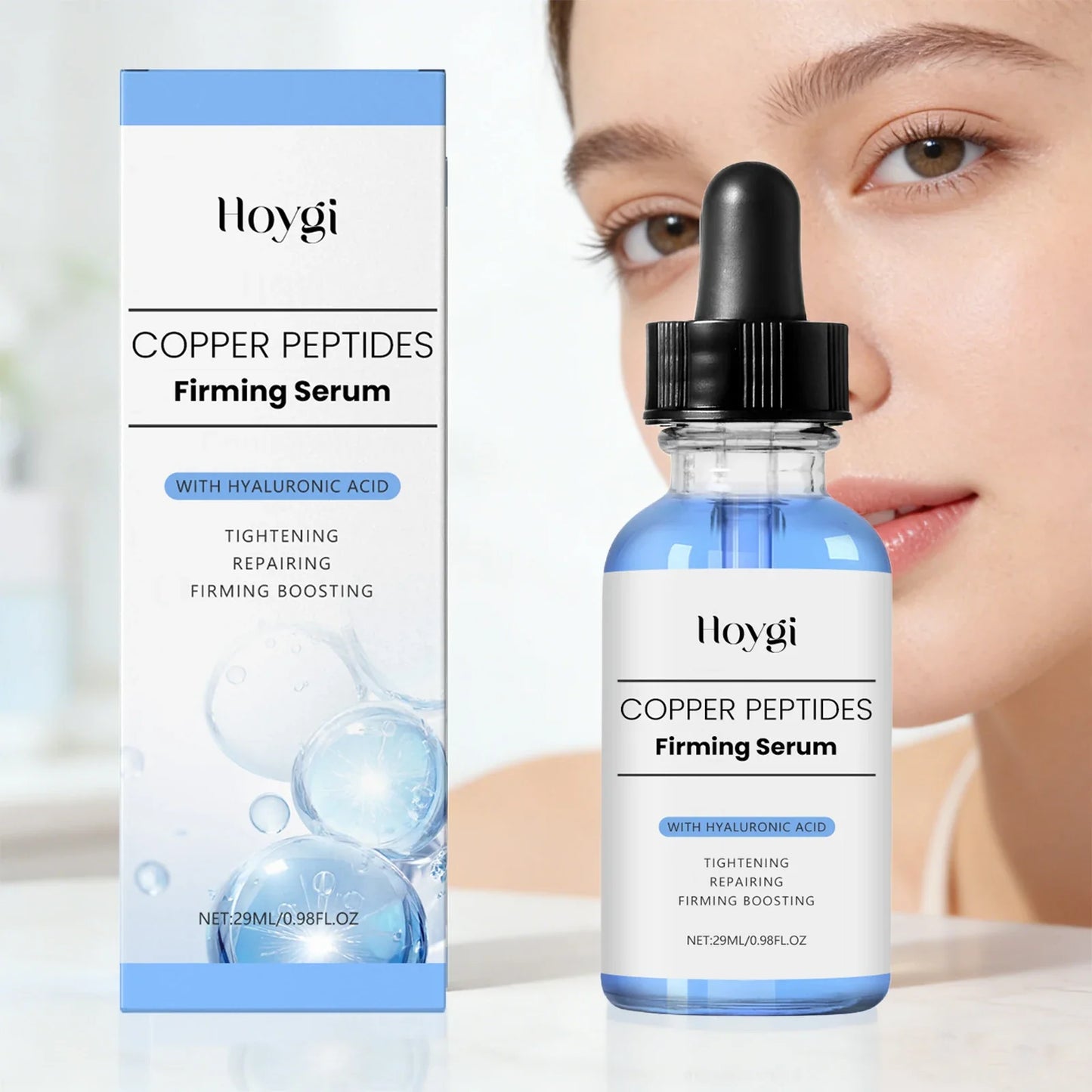 Hoygi Copper Peptides Face Serum – Firming & Anti-Aging 29ml