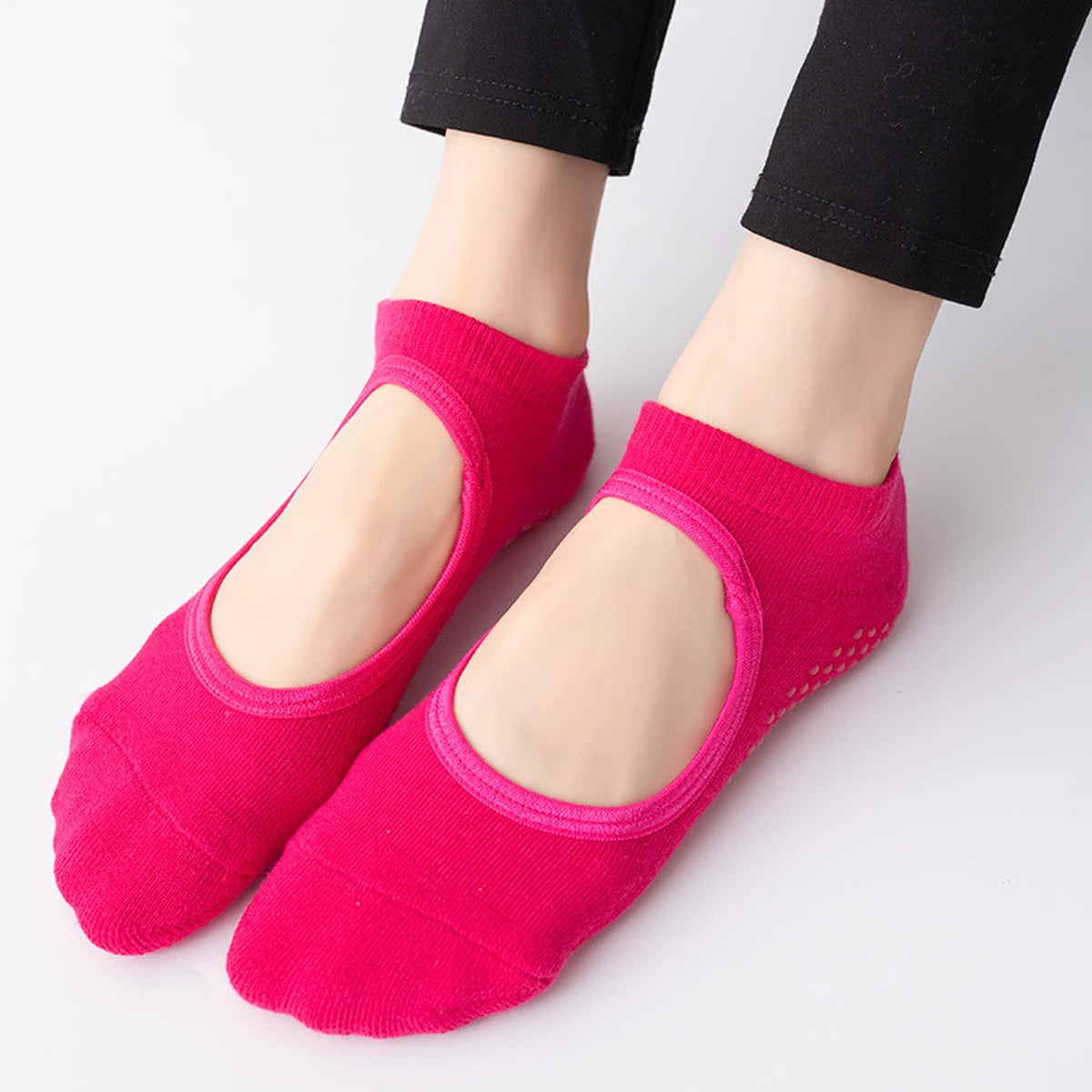 Women Yoga Toe Socks High Quality Anti Slip Five Fingers Pilates Socks Quick Dry Grip Fitness Dance Training Toe Socks For Girls Peaceful Pleasures Health and Wellness
