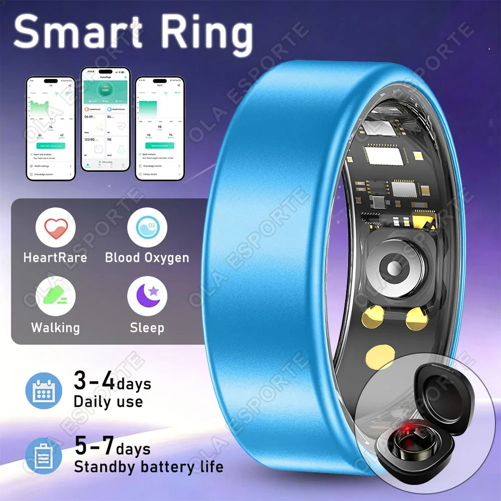 Smart Ring – Heart Rate, Sleep & SpO₂ Tracker | 5ATM