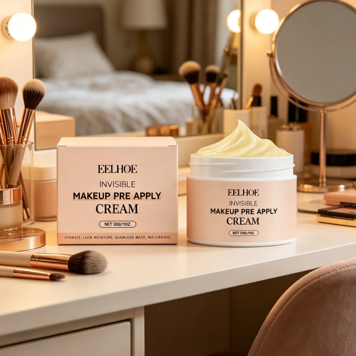 EELHOE Primer Cream – Pore Minimizer, Oil Control & Moisturizing