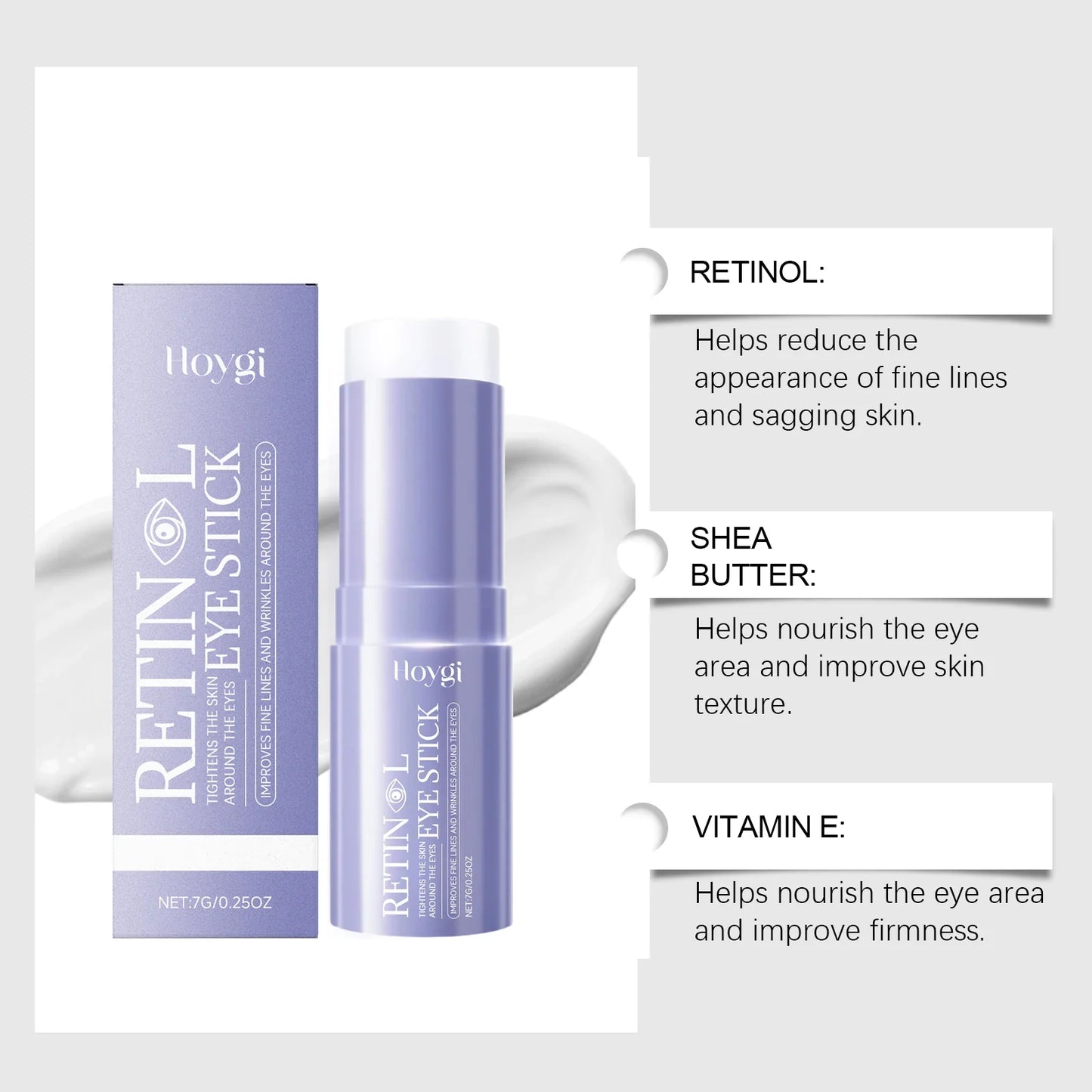 Hoygi Retinol Eye Stick – Firming & Moisturizing Eye Cream