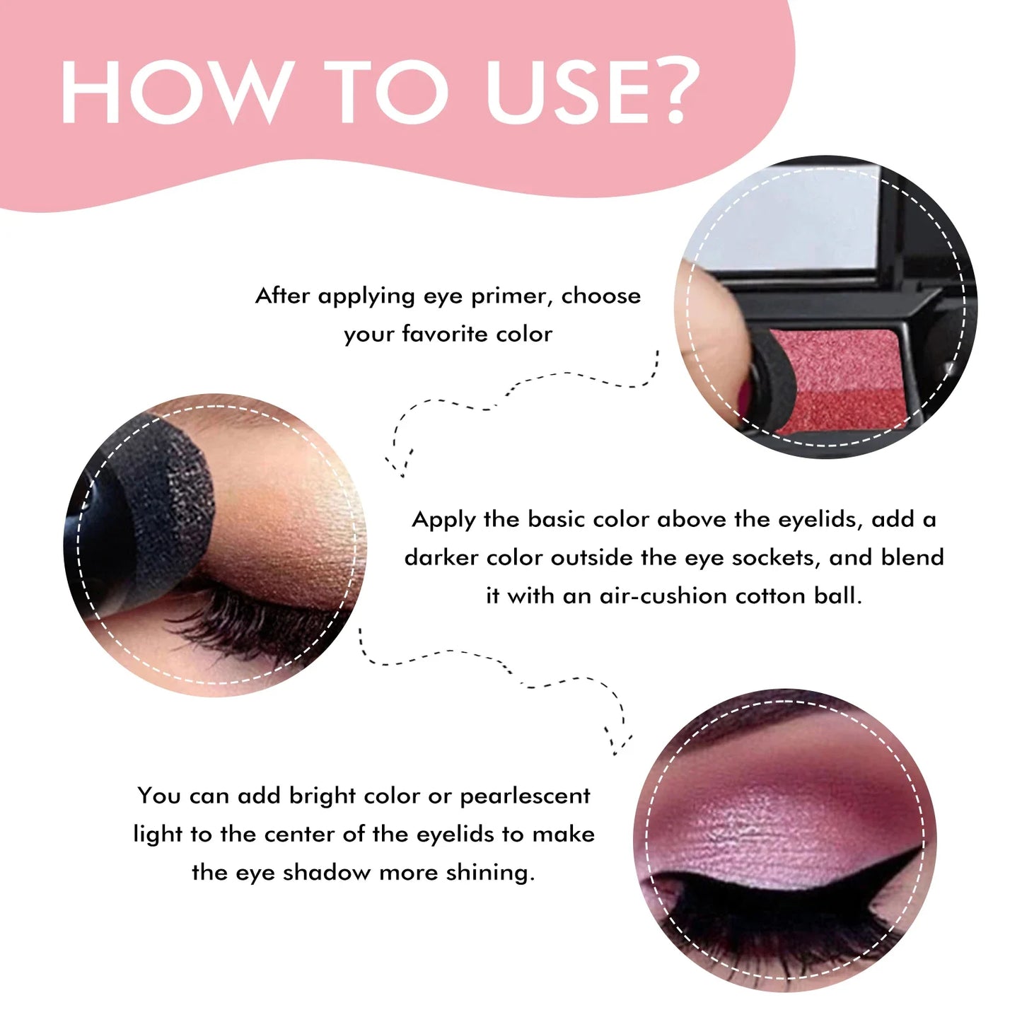 Eyeshadow Palette & Waterproof Eyeliner Set – 8+ Shades
