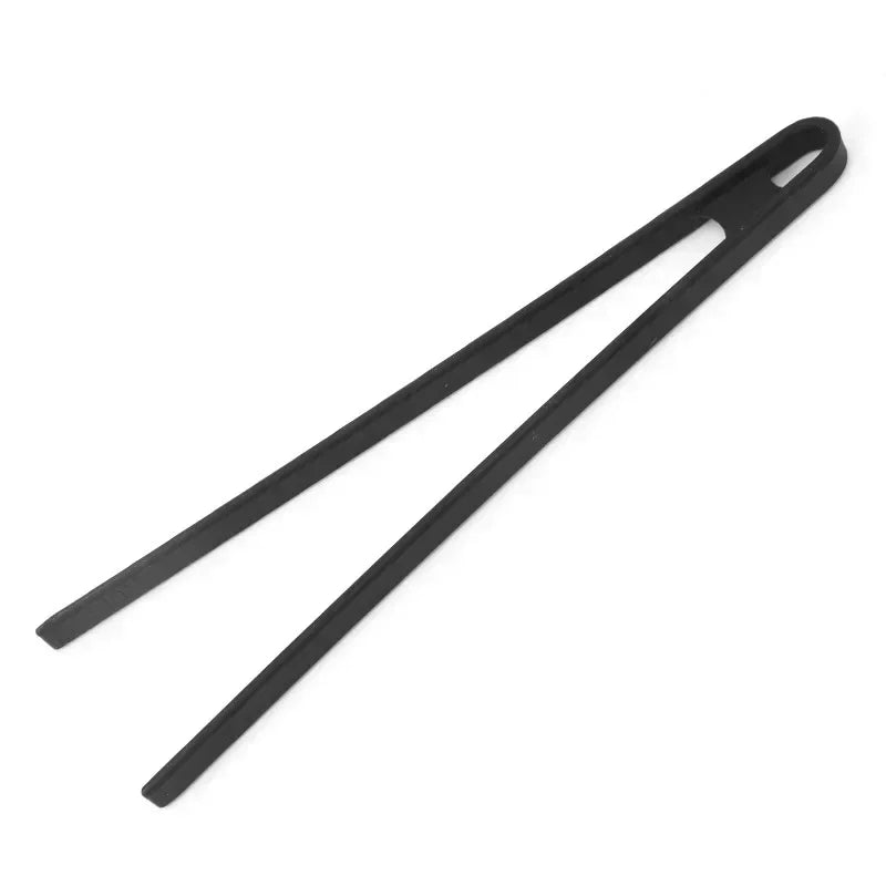Silicone Food Tongs | Non-Slip BBQ & Kitchen Serving Tongs Silicone Kitchen Tongs Peaceful Pleasures Health and Wellness 1pcs black