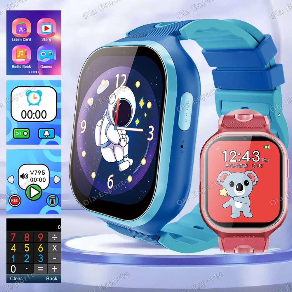 HT30 Kids Smartwatch | 1.83" HD Screen, Camera & 22+ Games