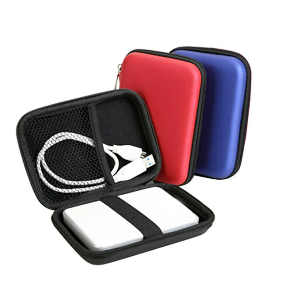 Portable Carry Case Shockproof Cover Pouch For 2.5 Inch USB HDD Hard Disk Drive Protect Bag Lightweight And Compact Design Peaceful Pleasures Health and Wellness