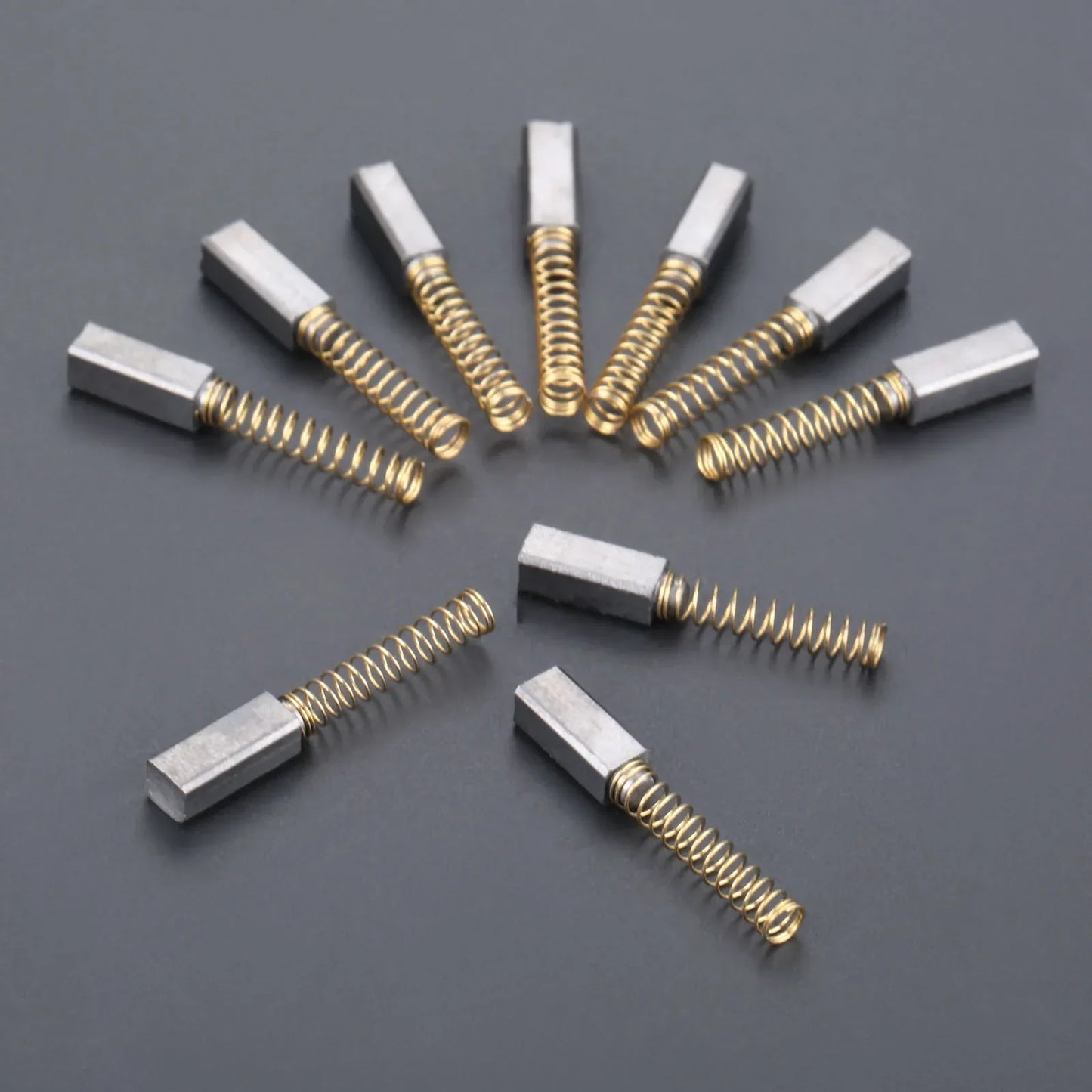 10Pcs Carbon Motor Brushes for Sewing Machines – 4.5×4×11mm