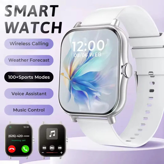 New Smartwatch BT Call Health&Sleep Monitoring 1.83''HD Screen Kids Smart Watch Waterproof Fashoin Sports Bracelet For Women Men Peaceful Pleasures Health and Wellness