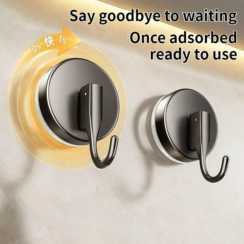 No-Drill Suction Cup Hooks – Kitchen & Bathroom Wall Hooks