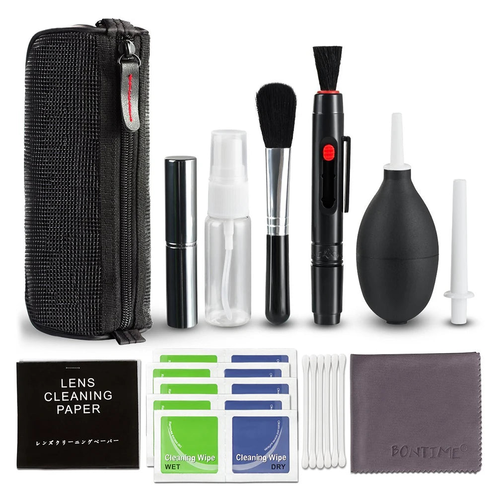 7-47PCS Camera Cleaner Kit DSLR Lens Digital Camera Sensor Cleaning Set for Sony Fujifilm Nikon Canon SLR DV Cameras Clean Kit Peaceful Pleasures Health and Wellness 19 in 1