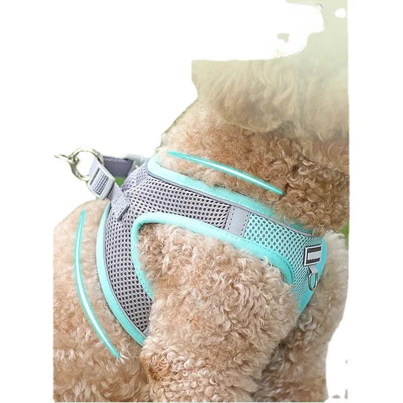 Small Dog Chest Harness Sling – Reflective Puppy Vest