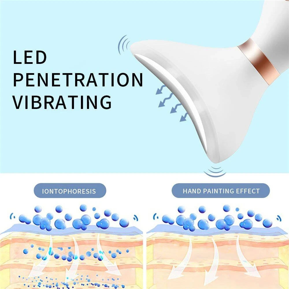 Microcurrent Facial Massager for Lift & Firm Skin, Reduce Wrinkles on Face Neck & Eyes, Rejuvenation Device Peaceful Pleasures Health and Wellness
