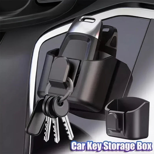 Car Dashboard Key Holder & Card Organizer with Hook – ABS Car Interior Organizer Oasis Select